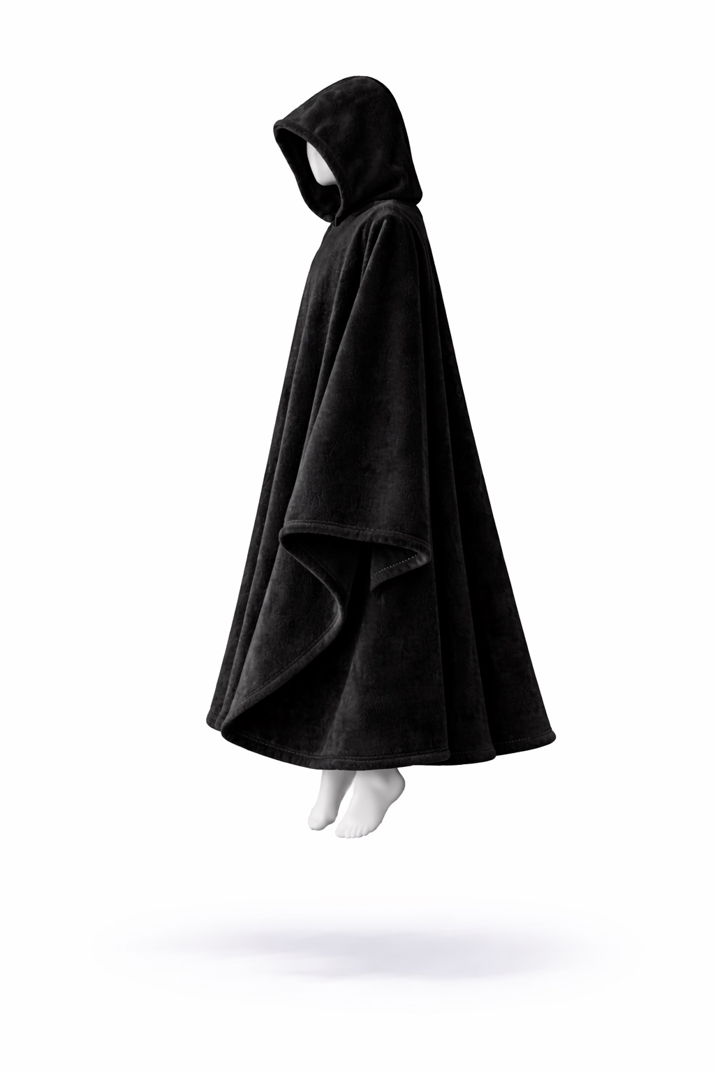 Ultimate Comfort Poncho Black